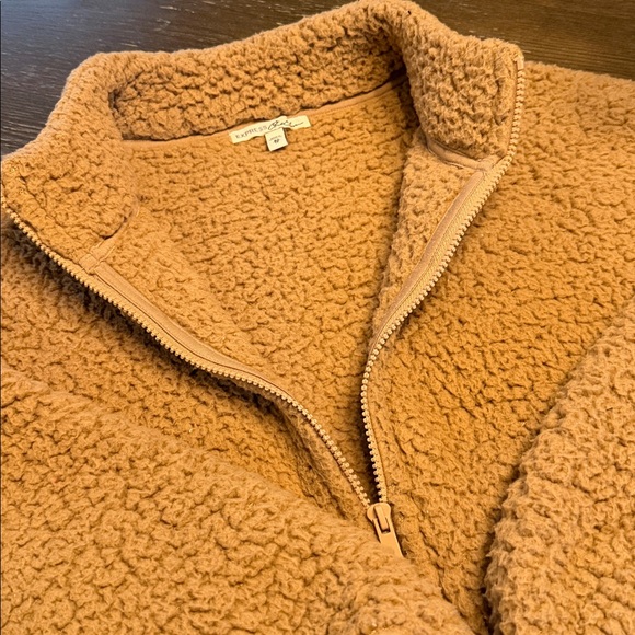 Express Tan Sherpa Jacket - Picture 2 of 5